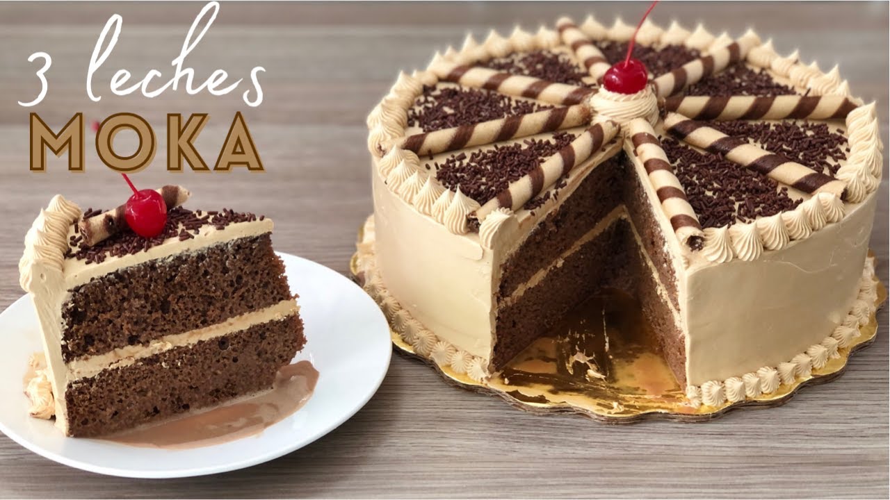 PASTEL 3 LECHES MOKA | CON MERENGUE SUIZO DE MANTEQUILLA | POSTRES CON IXCHEL