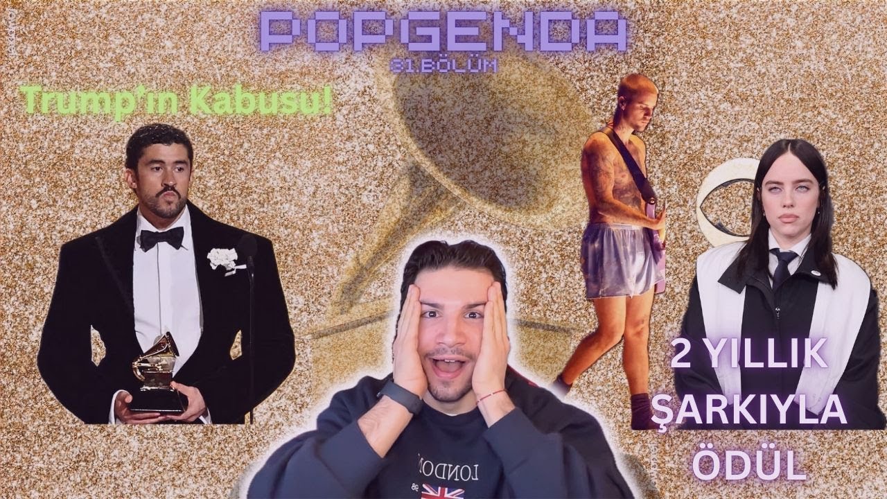 GRAMMY 2026 KAZANANLARI: Billie Eilish Nasıl Aday Oldu? Bad Bunny rekor kırdı! | POPGENDA #31