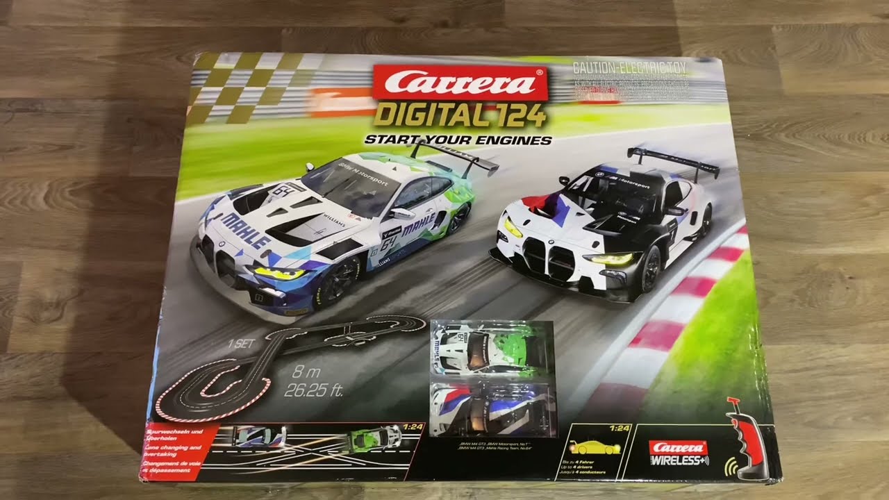 Slot cars Carrera Start Your Engines Review BMW 1/24 scale
