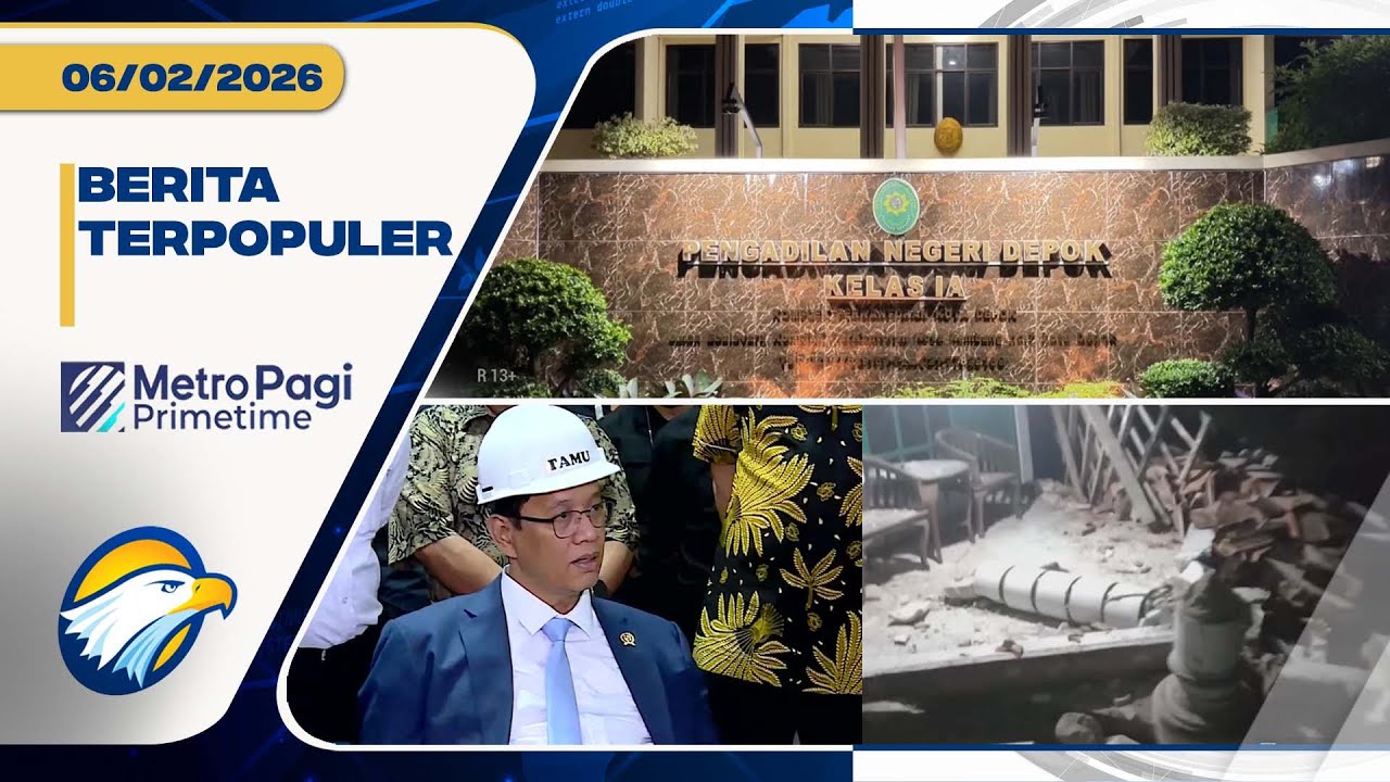 BERITA TERPOPULER - Purbaya Tindak Pengemplang Pajak, KPK OTT PN Depok, Gempa Guncang Pacitan [MPP]