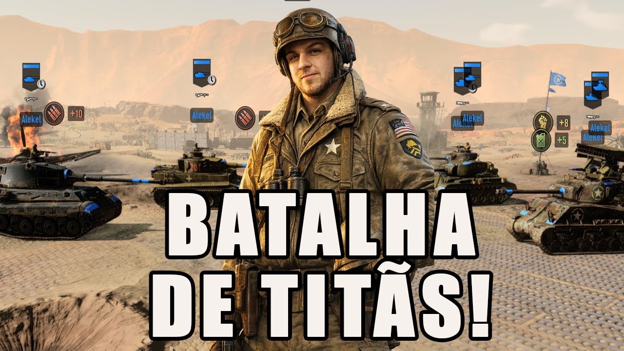 DUELO DE TITÃS! Easy Eight vs Tigers em Batalha Épica | COH3