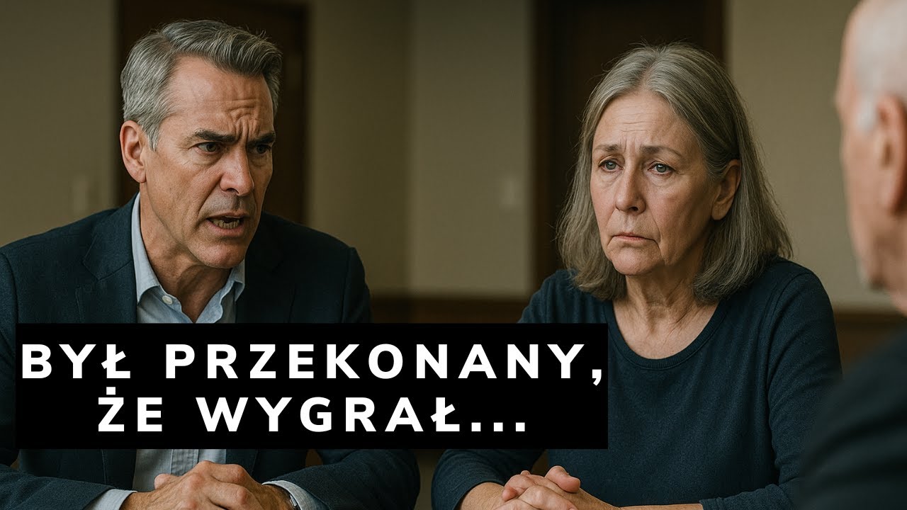 PUBLICZNIE PRZEKAZAŁ WSZYSTKO NOWEJ RODZINIE. JEDNAK TESTAMENT JEGO MATKI ZŁAMAŁ GO W SEKUNDZIE