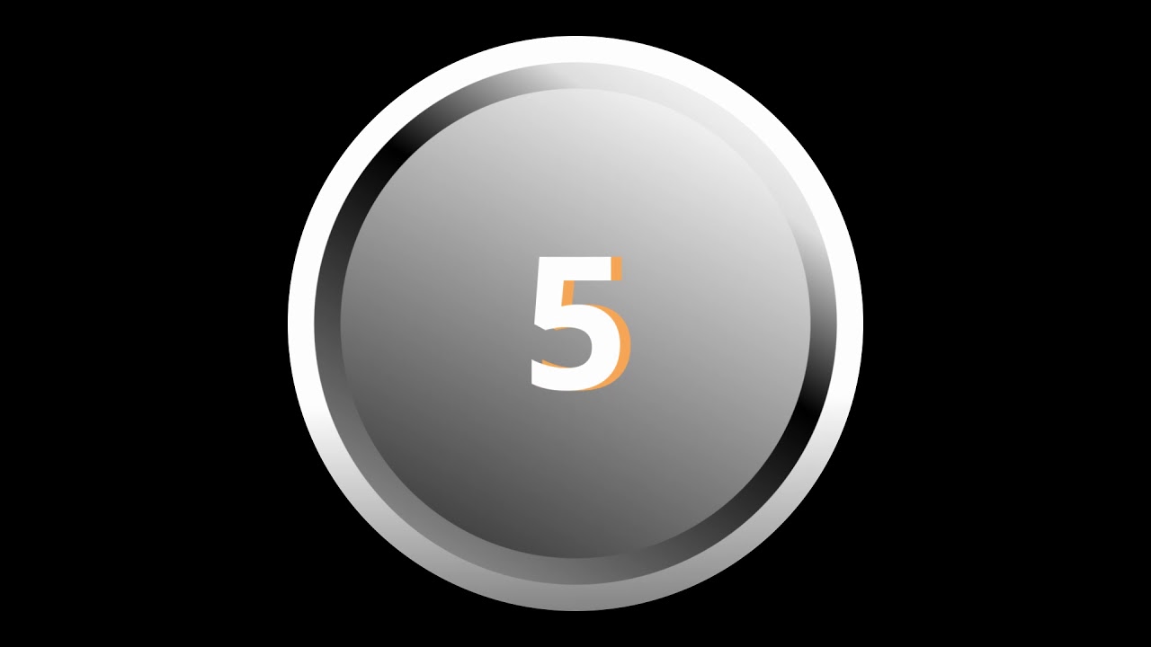 Free animating numbers counting up.