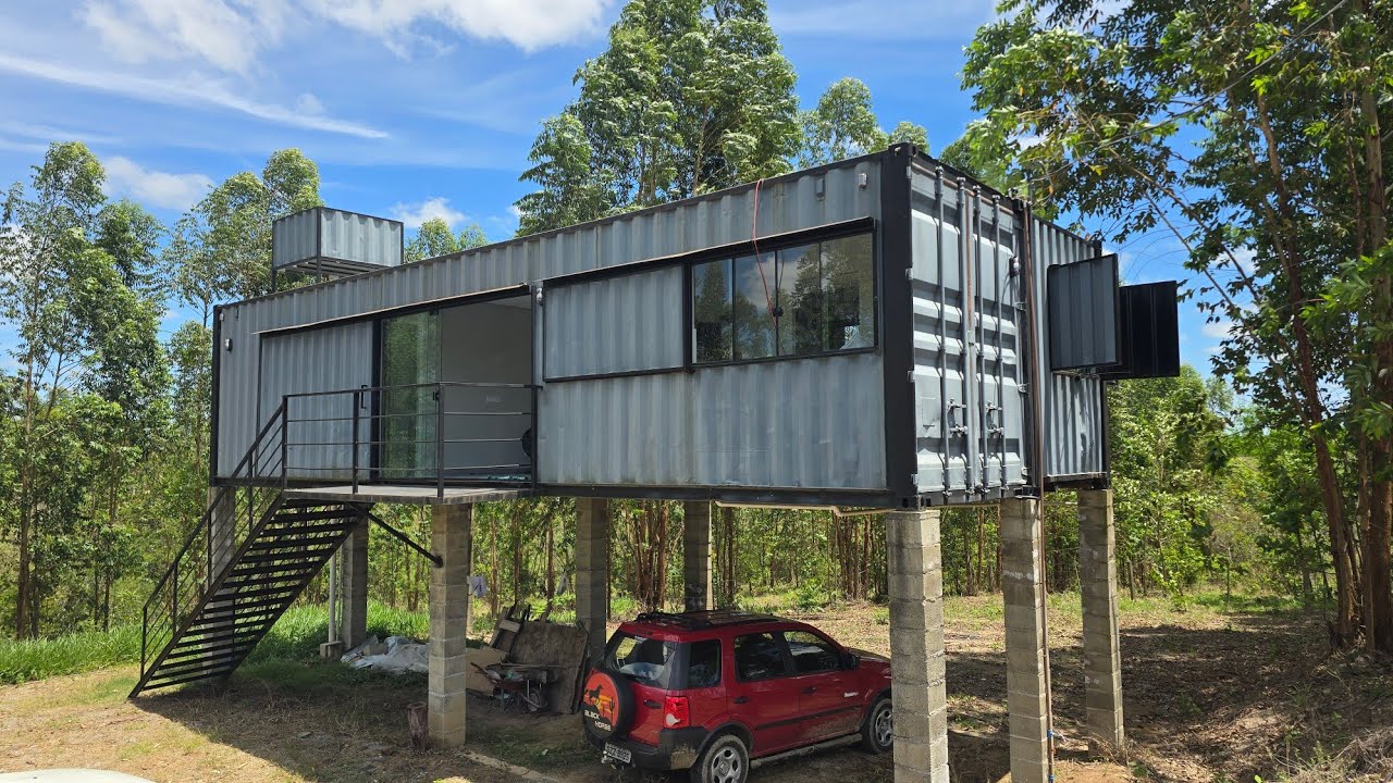 CHÁCARA MODELO COM CASA CONTAINER DO ADILSON E DA SOLANGE 