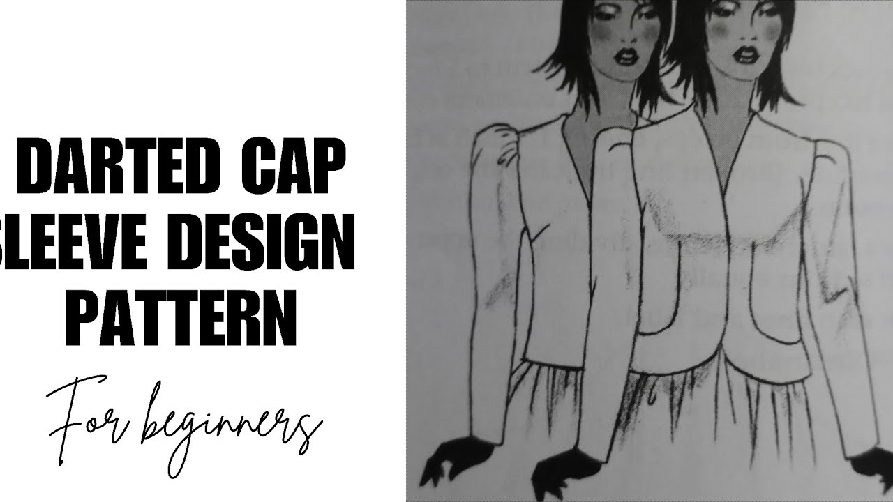 Darted Cap Sleeves  Pattern | डार्ट कैप स्लीव कैसे बनाएं | Extended  Cap sleeves ||