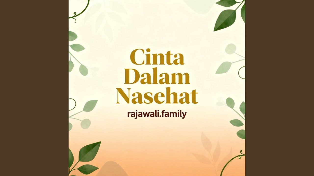 Cinta Dalam Nasehat