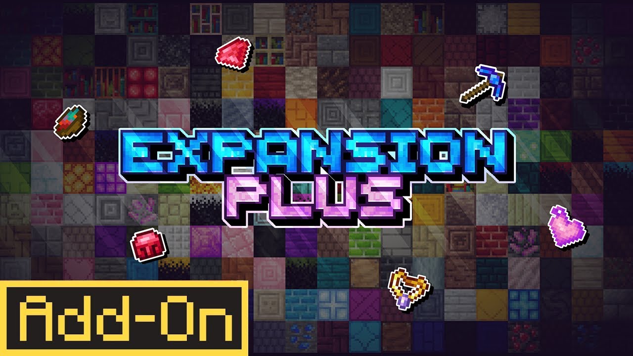 ДОПОЛНЕНИЕ EXPANSION PLUS улучшает режим выживания в Minecraft Bedrock Edition