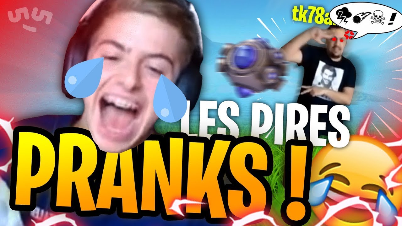 LES PIRES PRANKS DE THEKAIRI78 ET MICHOU ! (sur Fortnite Battle Royale)