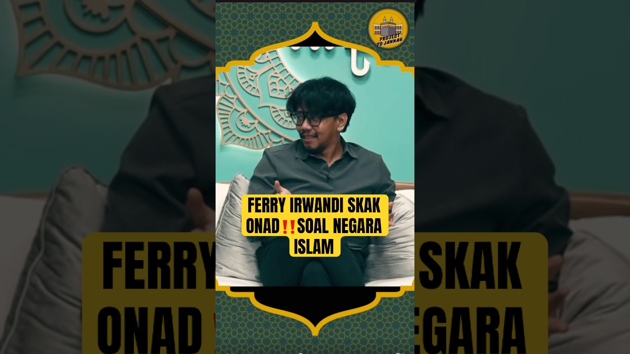 FERRY IRWANDI SKAK ONAD‼️SOAL NEGARA ISLAM #ferryirwandi #onadioleonardo #login