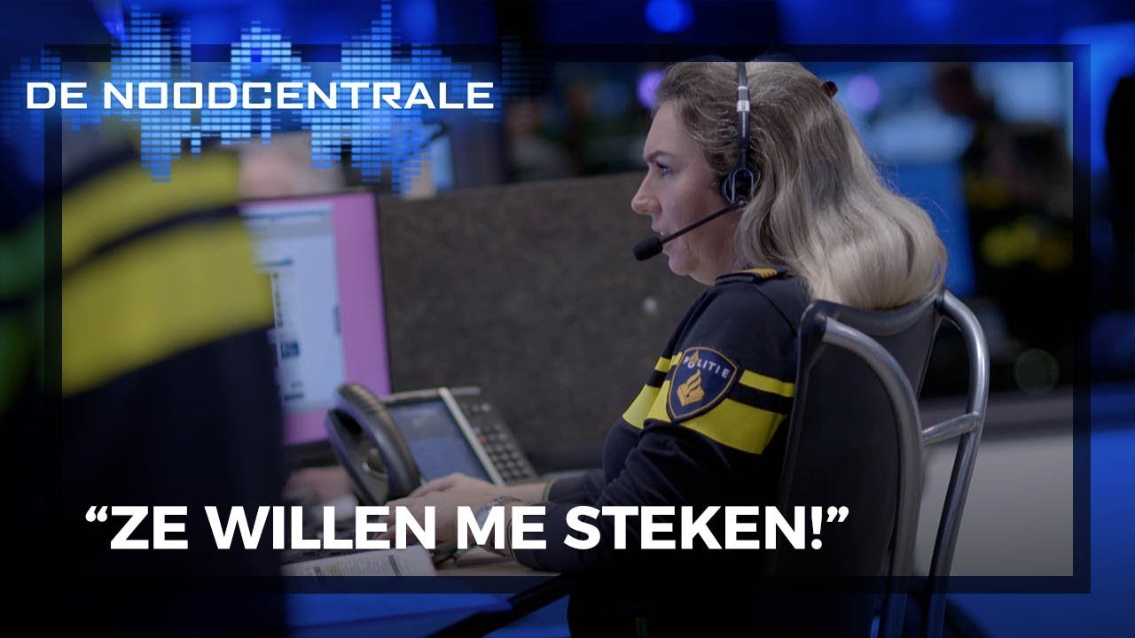 Man wordt MET MES bedreigd in zijn eigen huis | De Noodcentrale