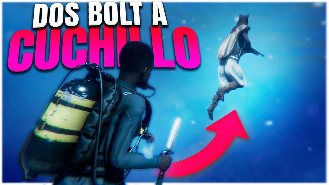 Le ROBO un BOLT con un CUCHILLO de COMBATE - RUST - Gameplay español