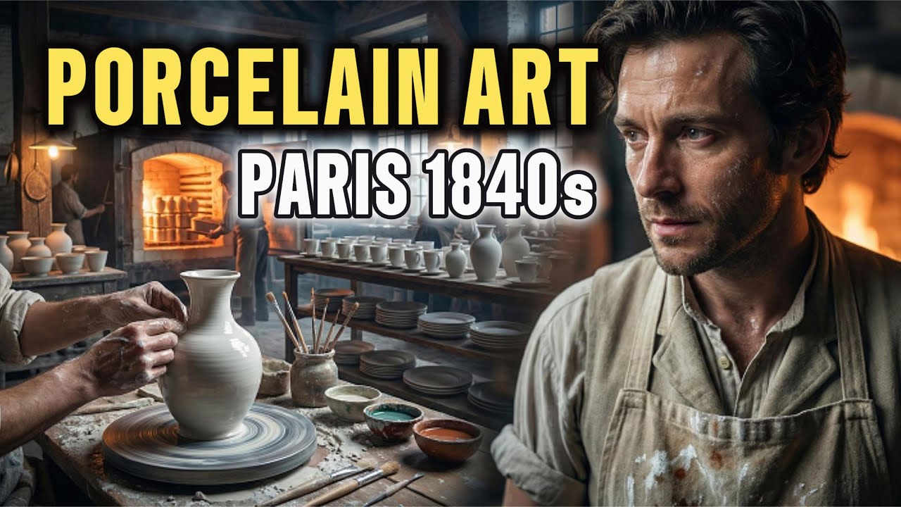1840s  Paris, France – How Porcelain Was Made Shap