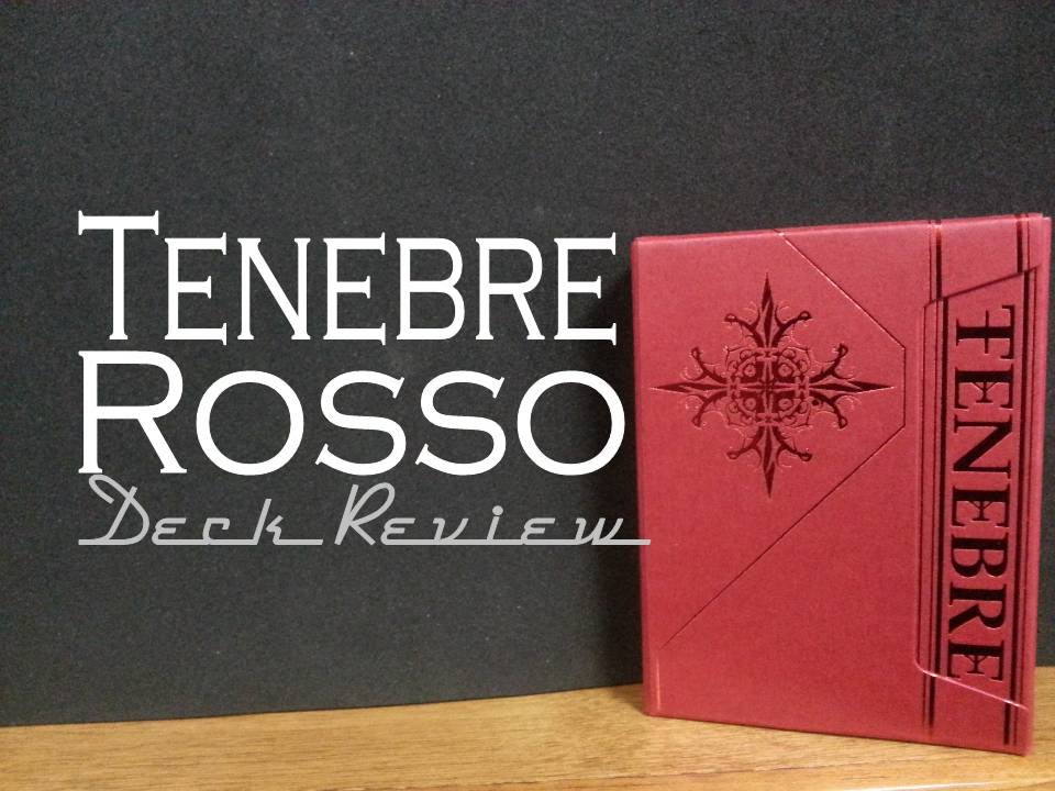 Tenebre Playing Cards - 4pm Designs - Deck Review
