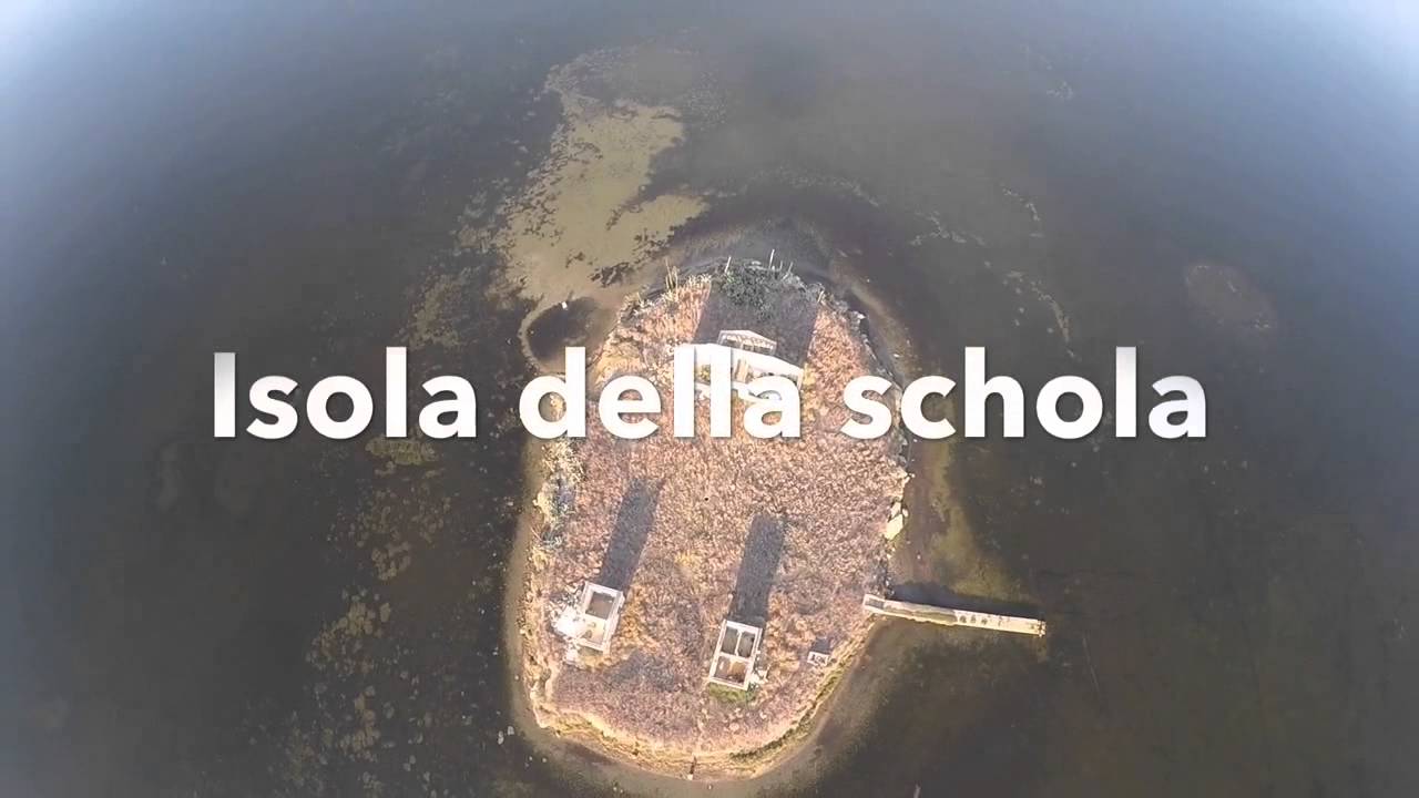 Isola della schola laguna dello Stagnone marsala trapani secondo Mario ottoveggio Life drone Mariom