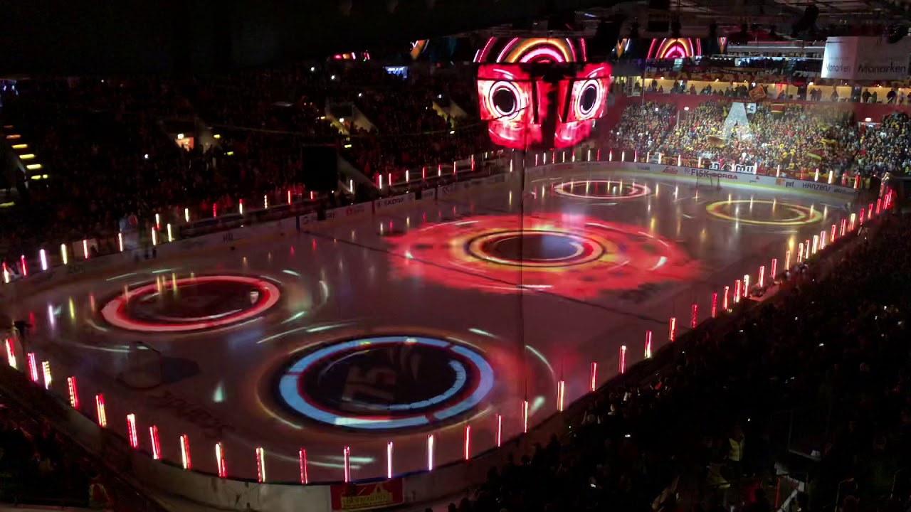 Luleå hockey - NEW INTRO 2018 ice projection (HD)