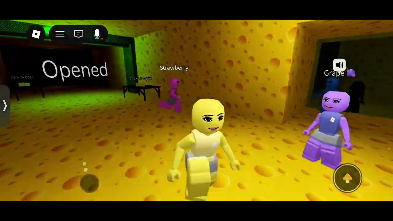 The squad plays cheese escape 