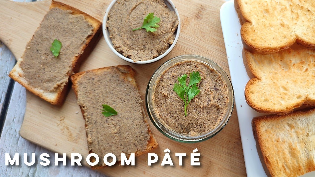 Easy Vegan Mushroom Pâté | Delicious Mushroom Spread Recipe