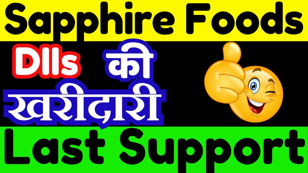 Sapphire Foods India Share Latest News || Sapphire Foods India Share Analysis ||