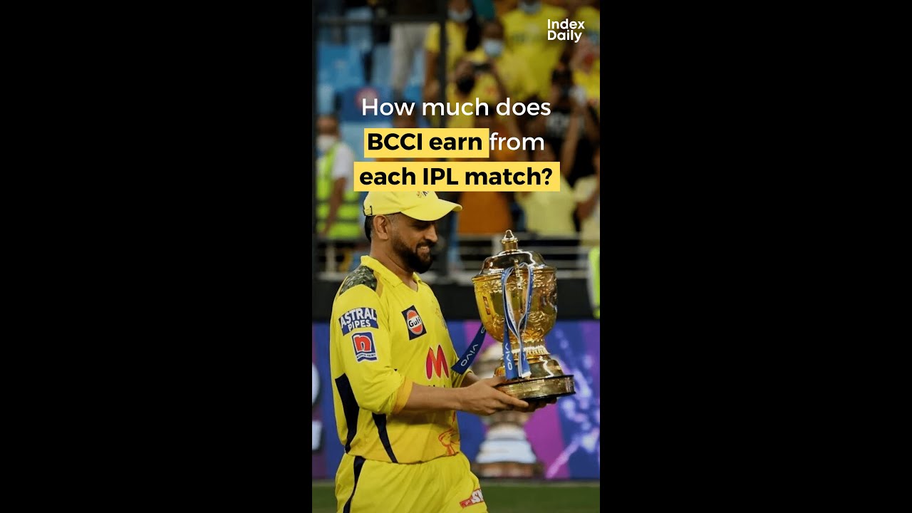 How much does BCCI earn from IPL? #shorts