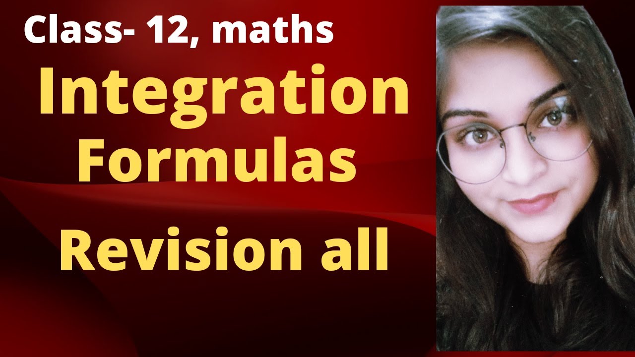 Integration all formulas | Integration all formula in one shot | class 12th maths