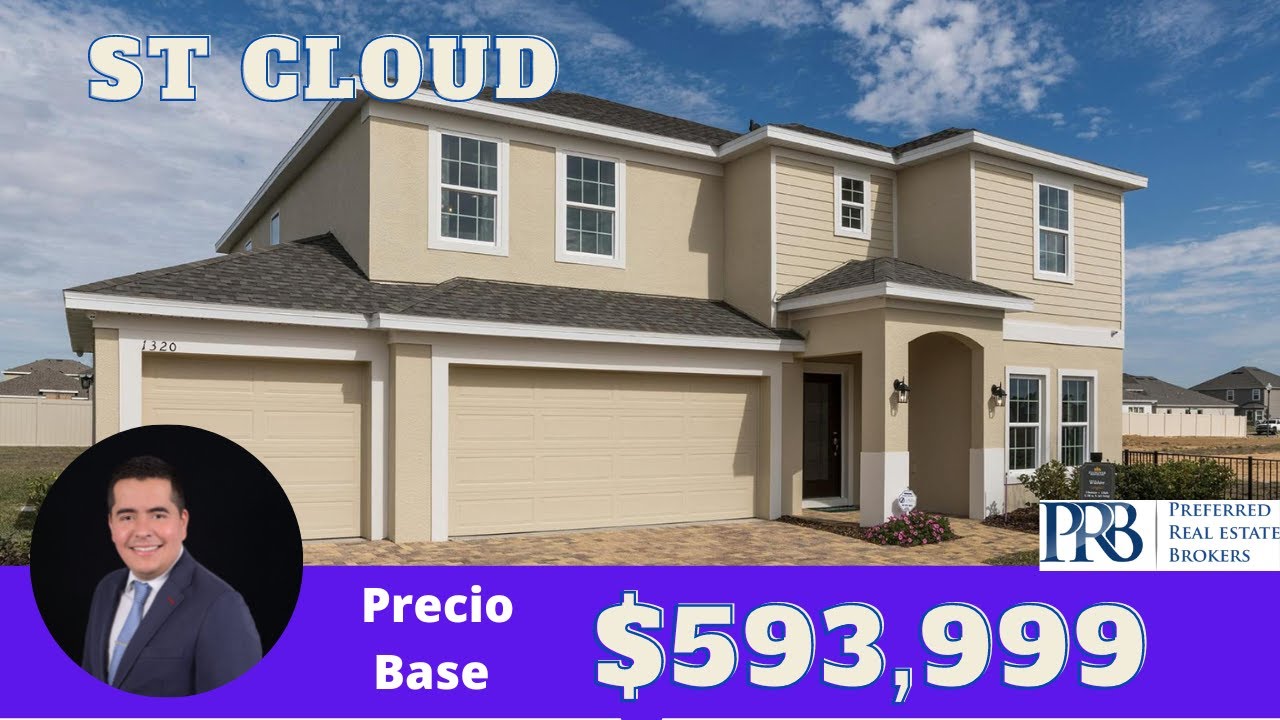 Landsea Homes, Hanover Lakes | Wilshire Premier Model I Casas Nuevas en St Cloud