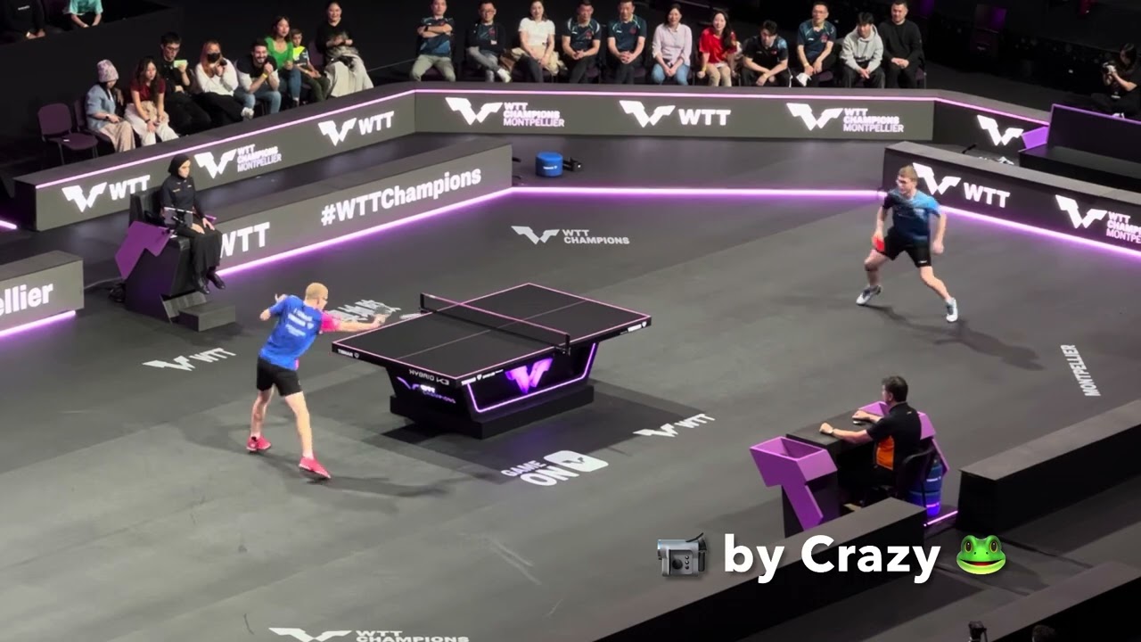 Point of tournament between Lebrun s brothers ! Lebrun s battle table tennis | Montpellier 2024