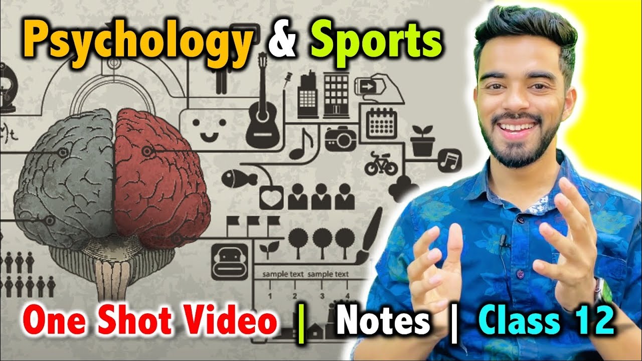 Psychology & Sports | CH - 9 | CBSE Class 12th 2024 🔥