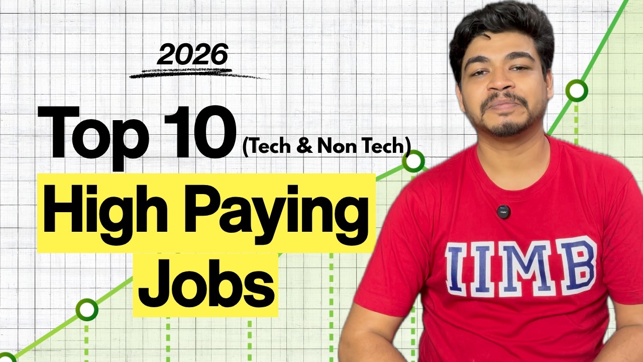 Top 10 Highest Paying Jobs in 2026 | Tech & Non-Tech Careers You Can’t Ignore