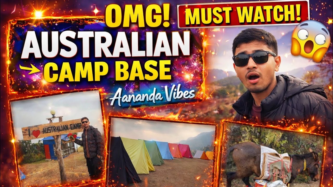 I almost gave up..✌️then this view appeared at Australian Camp 🥱❤️#vlog#nature#subscribe#travel#fyp 
