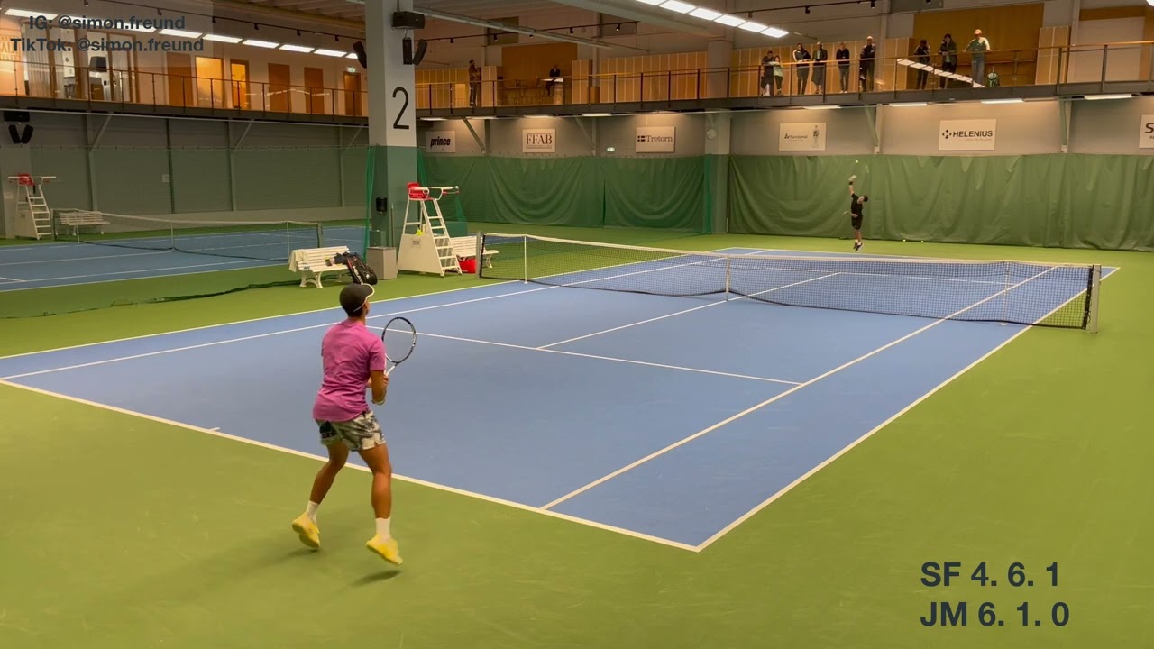 Tennis Bag out the window😵‍💫- PreQ ATP 250, Sthlm Open (semifinal)