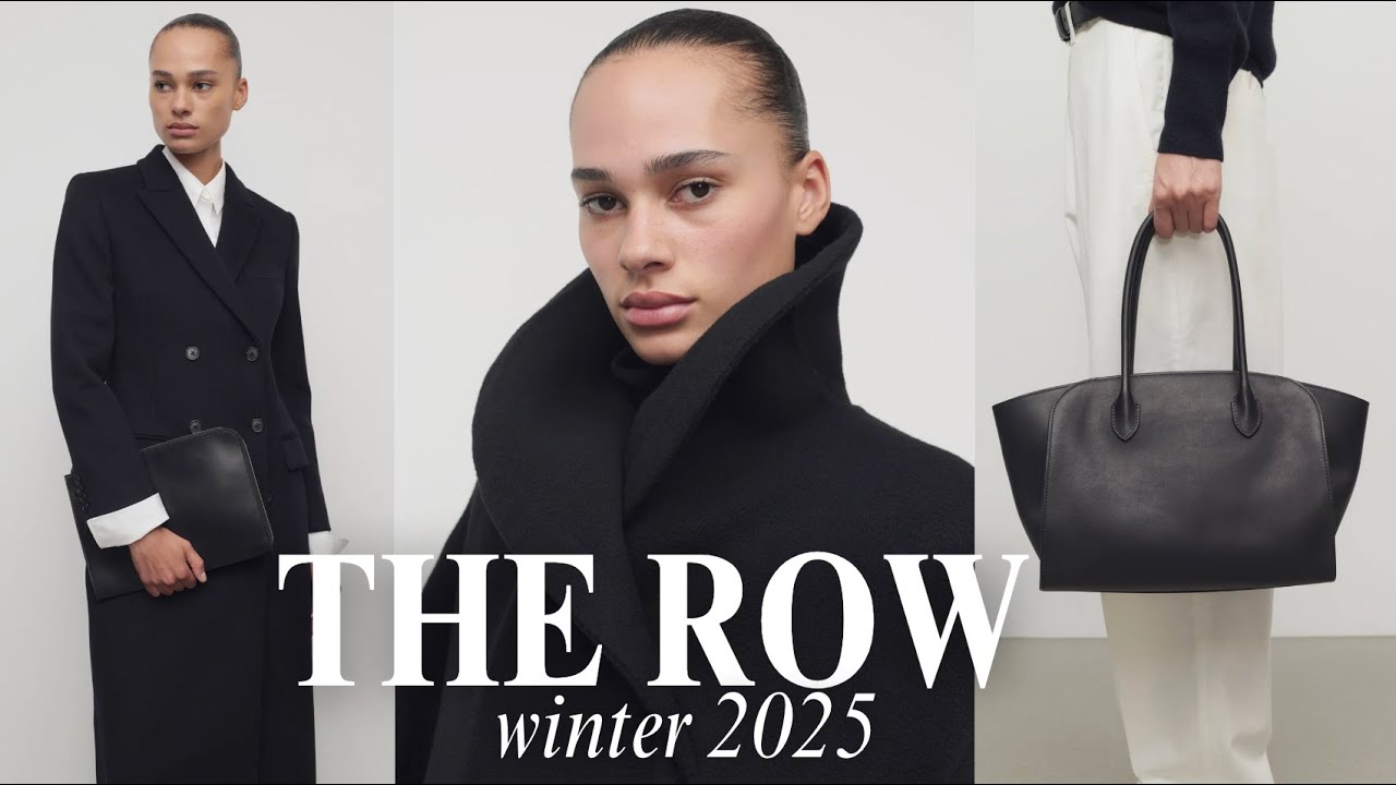 Зимняя коллекция Row 2025 с сумкой The Small Day Luxe, сумкой-ремешком The Portfolio Wristlet, кл...