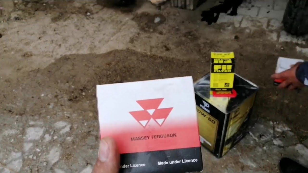 Massey ferguson 265s yıllık yağ bakımı