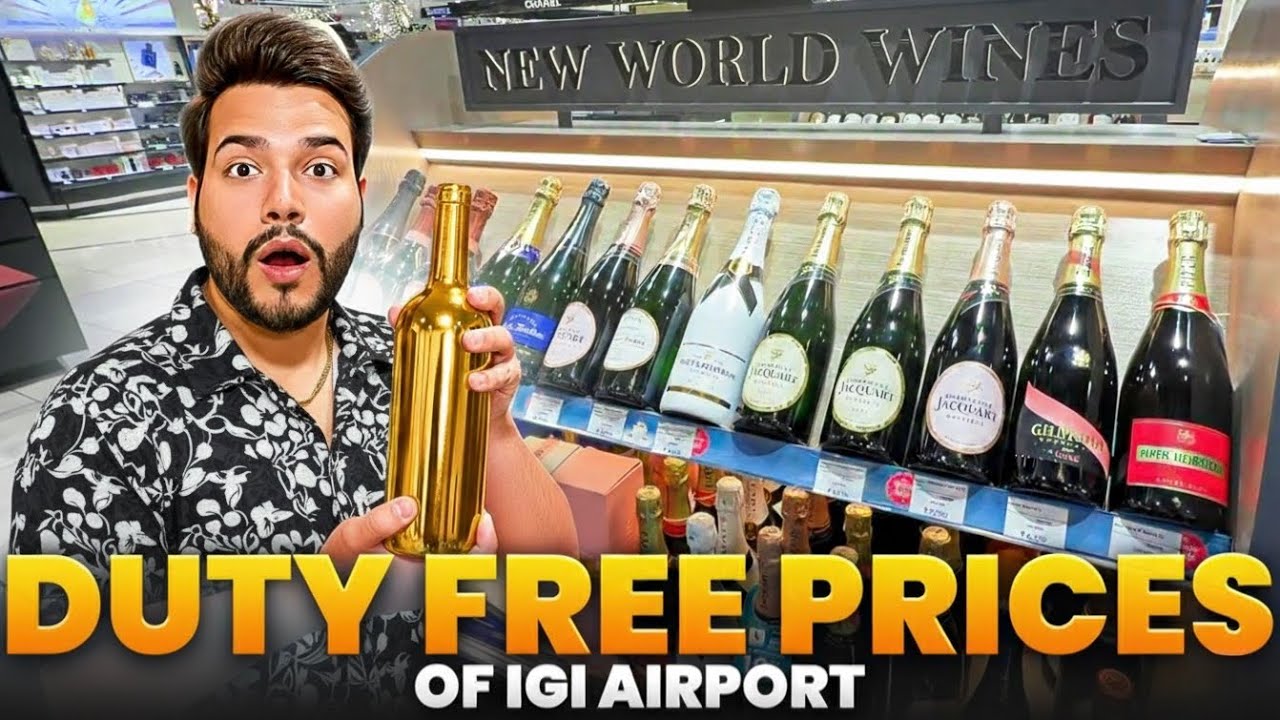 *2026 PRICES* ❌ DON'T Buy Alcohol at Delhi Airport Before Watching This!