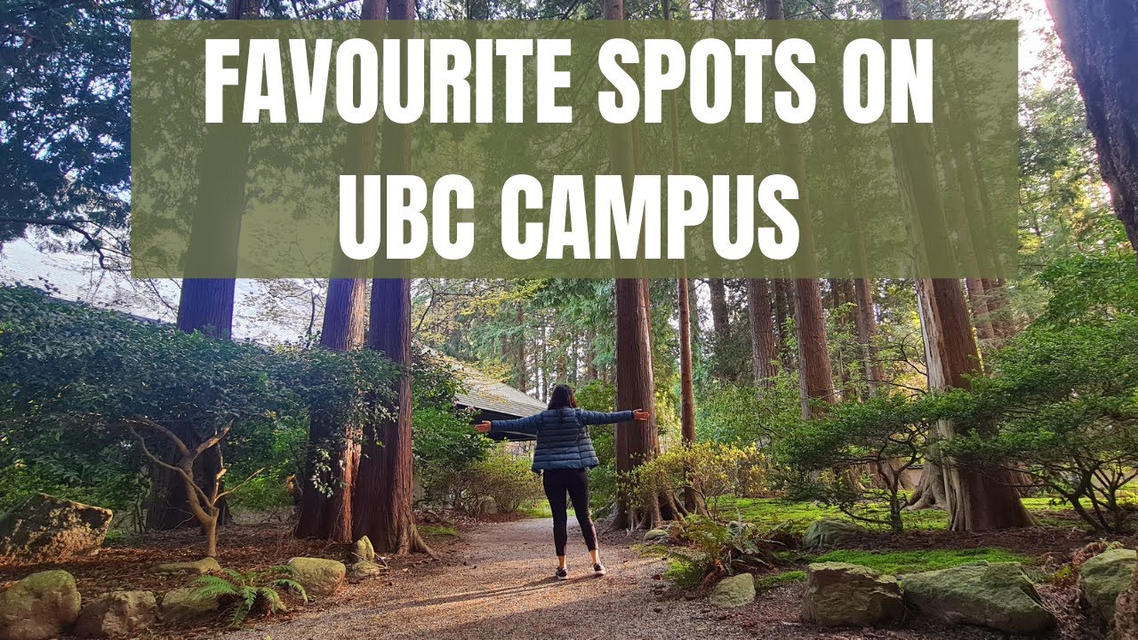 FAVOURITE SPOTS/PLACES ON UBC CAMPUS | UNIVERSITY OF BRITISH COLUMBIA VANCOUVER