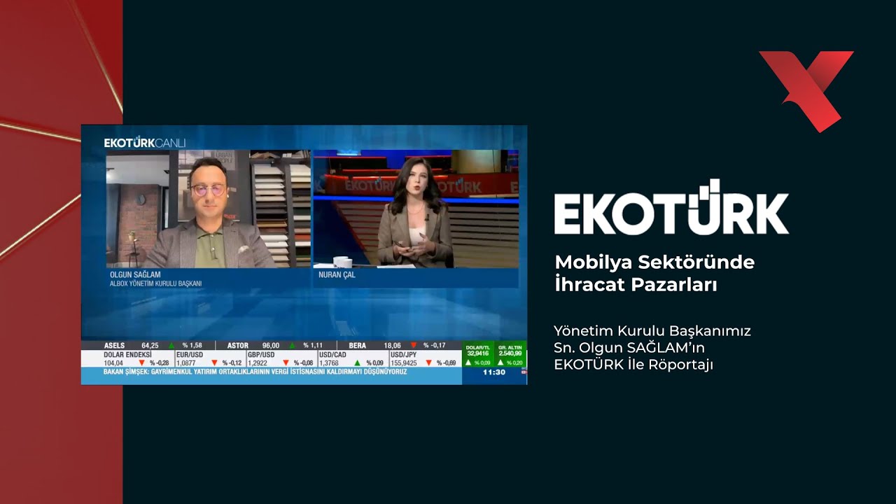 Mobilya Sektöründe Önemli İhracat Pazarları | Ekotürk #ekoturk #röportaj