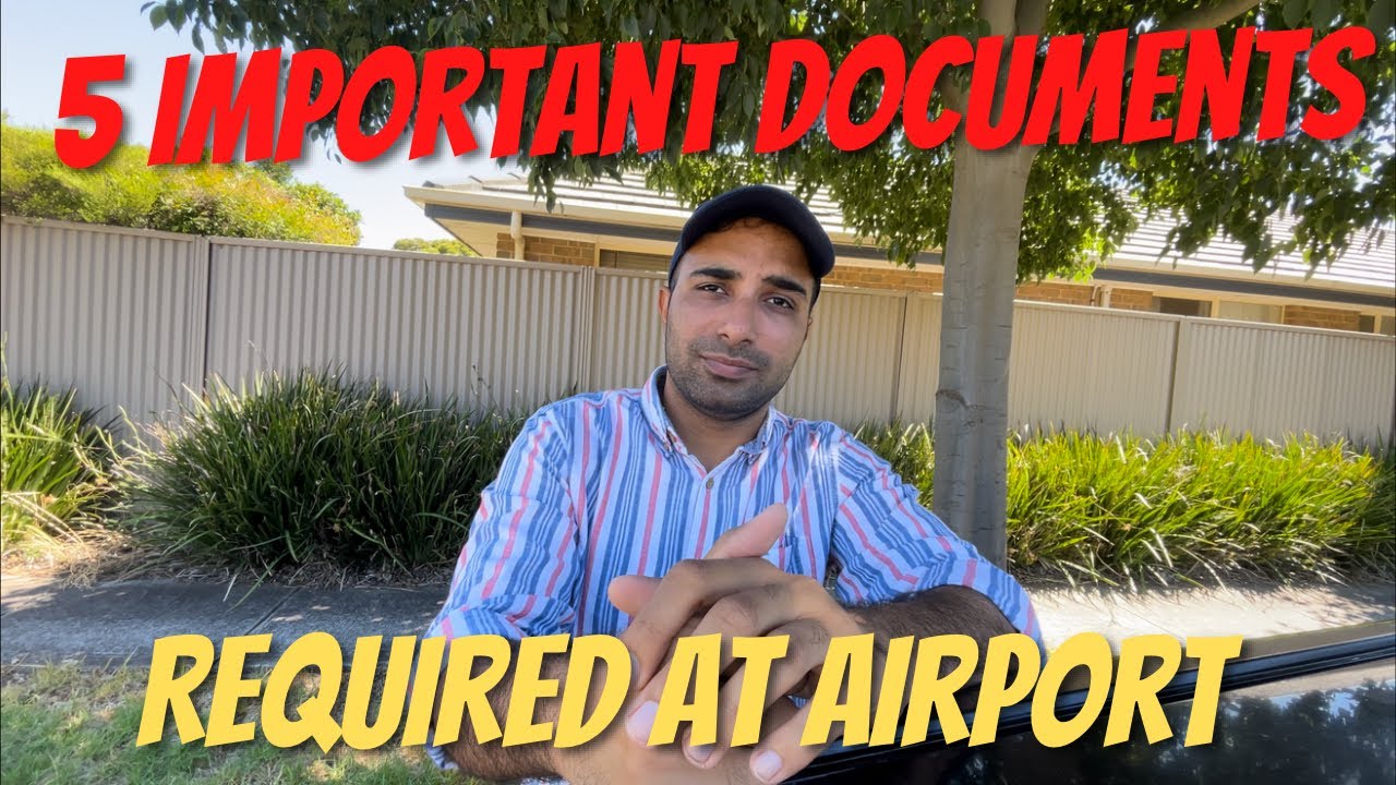 5 Documents Required at Airport for International Student