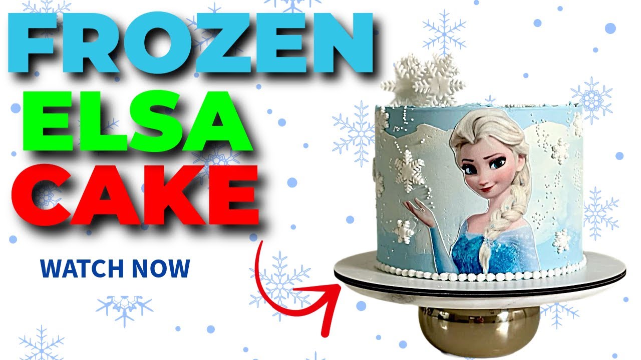 ❄️ “Frozen Elsa Cake Design 2025 | Magical Princess Cake Idea!”