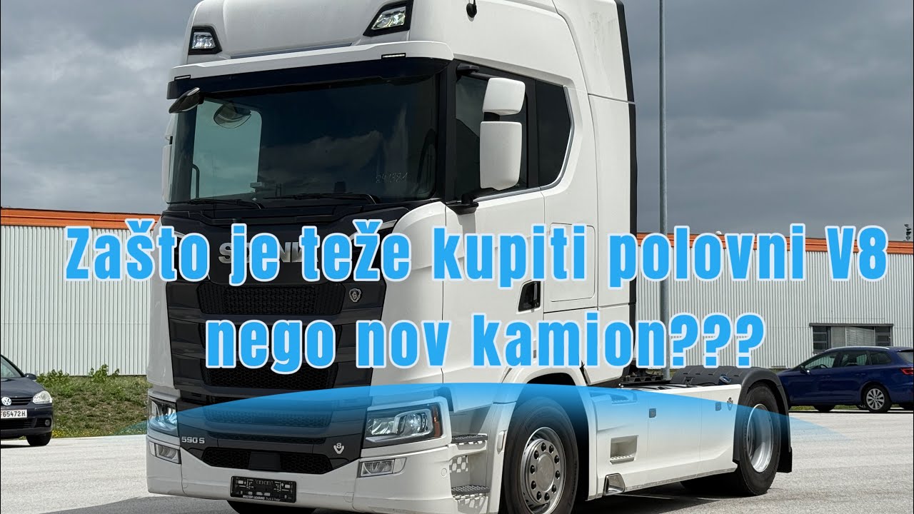 Zašto je teže kupiti polovnu SCANIU V8 nego nov kamion?? SCANIA isporucila tehnicki neispravan 500R!