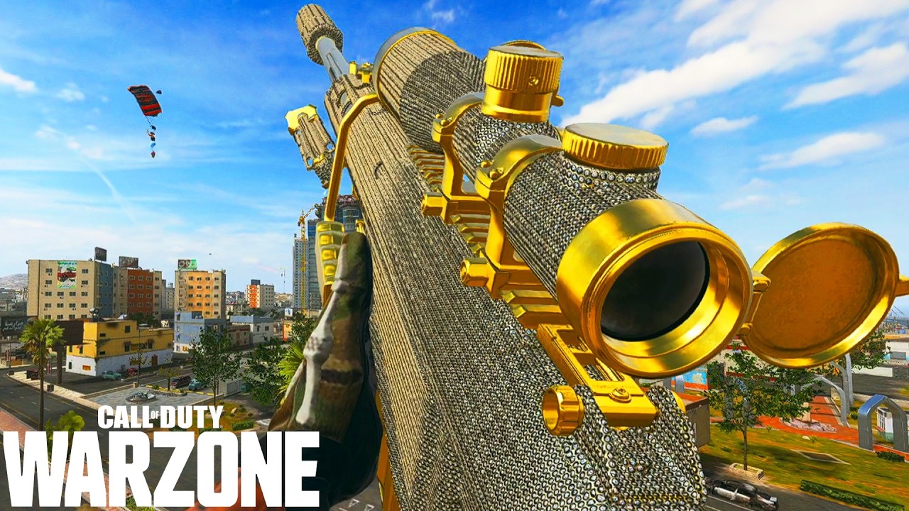 Call of Duty Warzone Solo AMR MOD 4 Sniper Gameplay | BO6 Season 2 (No Commentary)