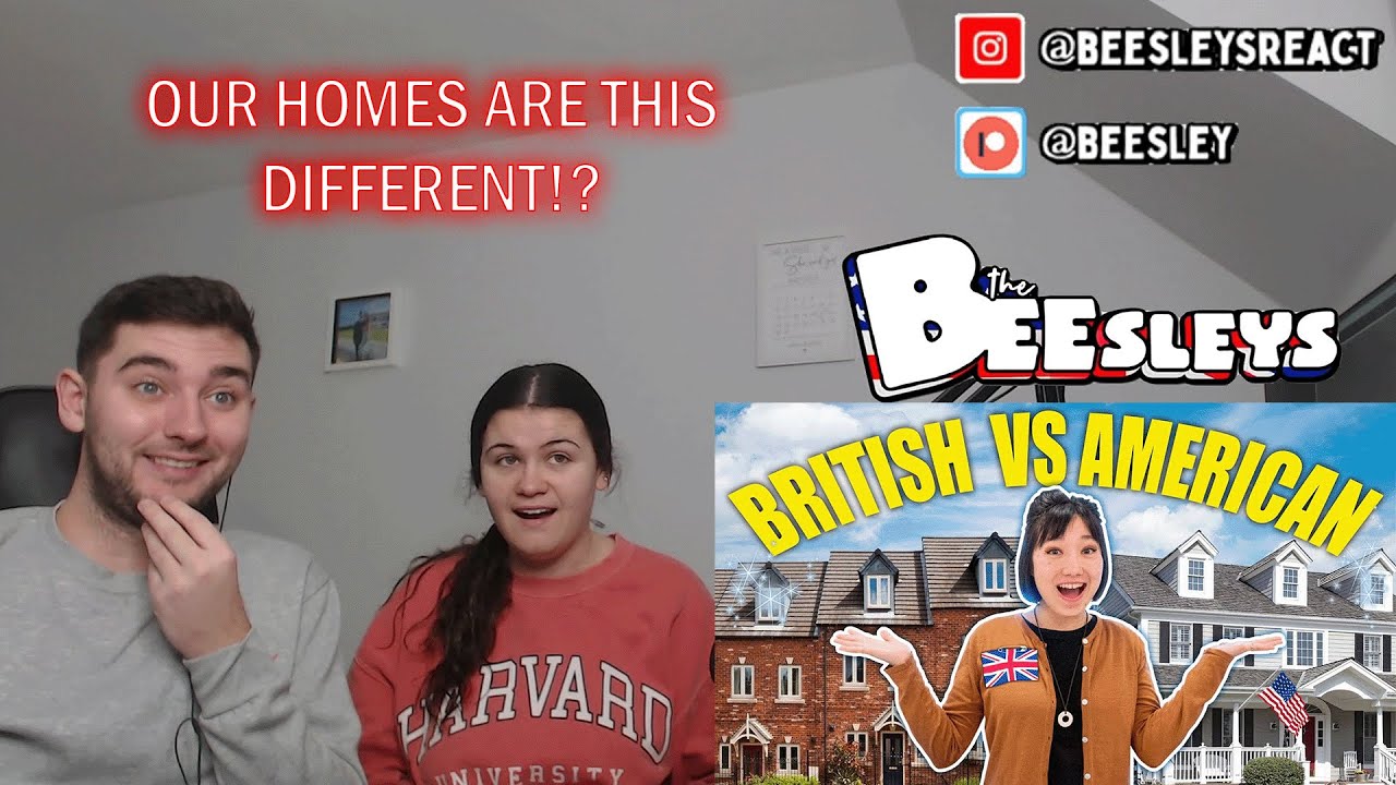 British Couple Reacts to 15 Differences Between British & American Houses 🏠