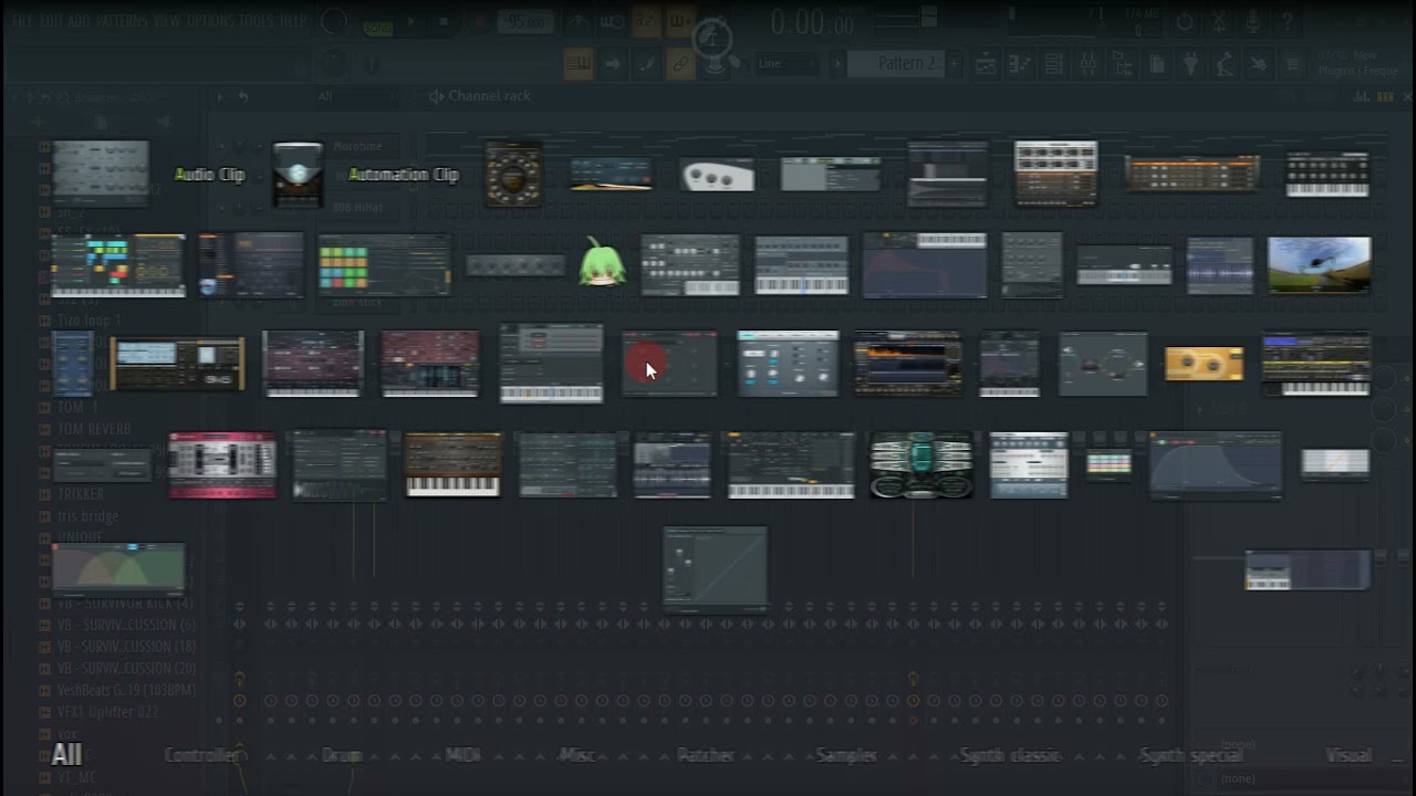 Jinsi ya kutengeneza beat bila VST za nje ya FL STUDIO