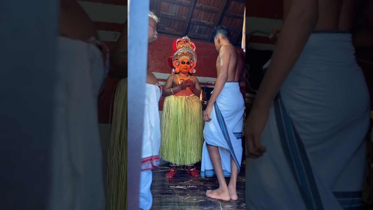 Vishnu Moorthi Theyyam | Powerful Divine Performance in Kerala