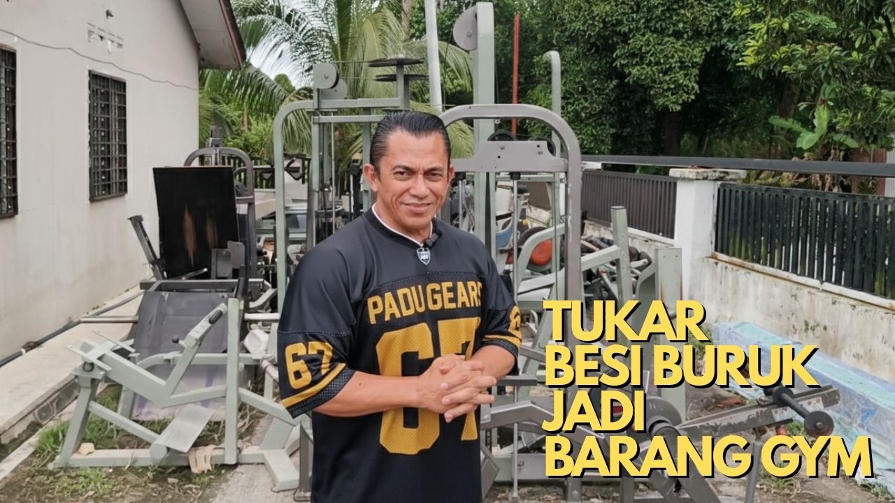 Makeover Besi Lama Sekali Spray Terus Lain Macam!