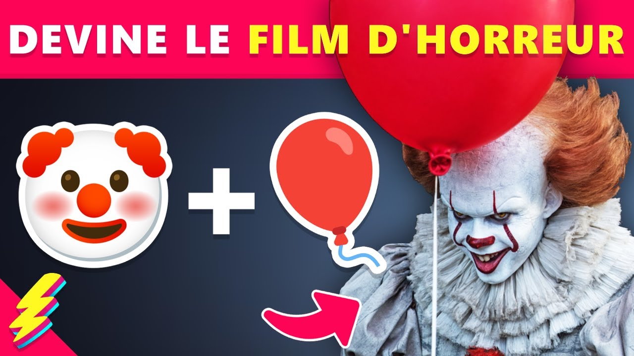 Devine 30 Films d'HORREUR en émoji 😱🍿