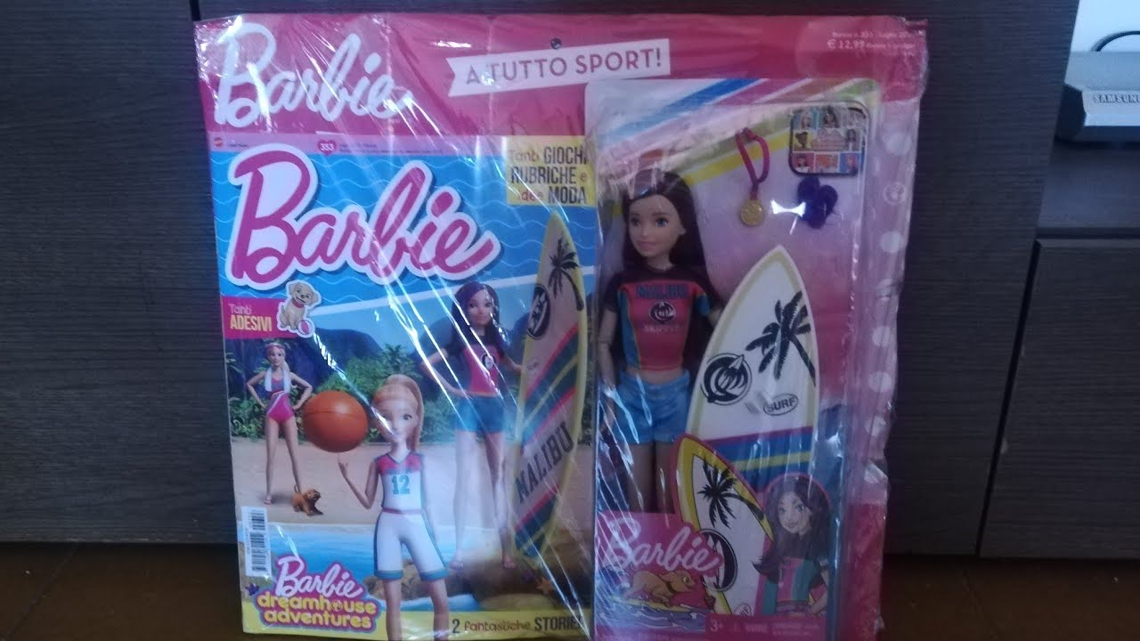 Umboxing barbie surfer  💜🏄🏻‍♀️