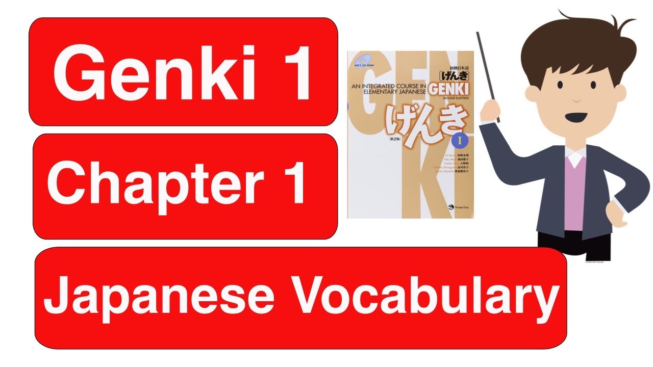 Genki Lesson 1 Vocabulary | Learn Basic Japanese Vocabulary From Genki Chapter 1
