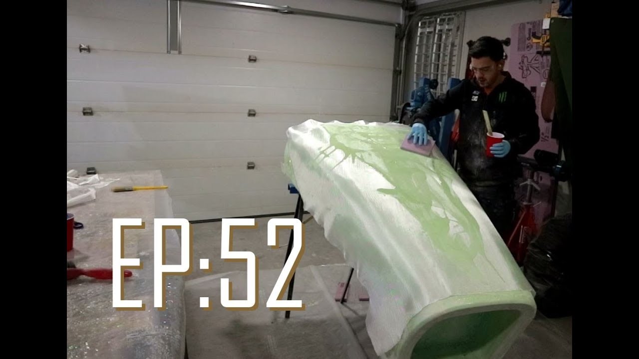LFF EP 52: Fiberglassing the Hood for the LoCost