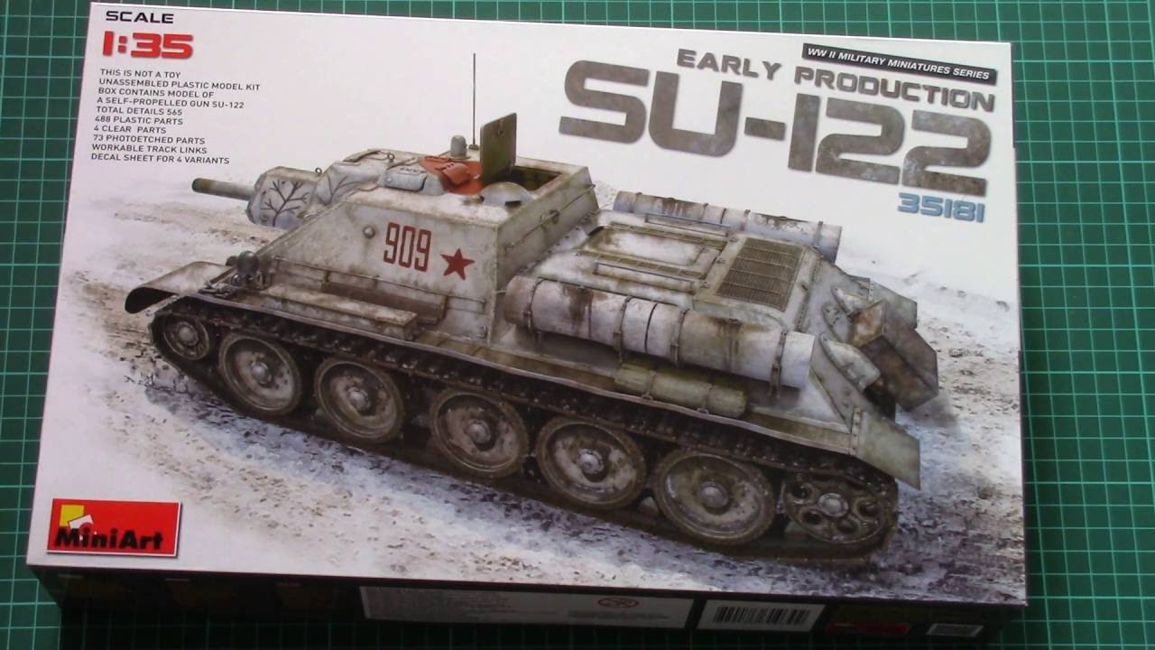 Miniart 1/35 Su-122 Early without Interior (35181)