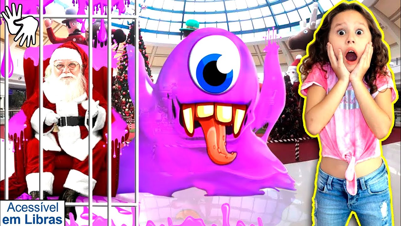 👋🏻 LIBRAS 👋 VALENTINA PONTES E O MONSTRO DO SLIME