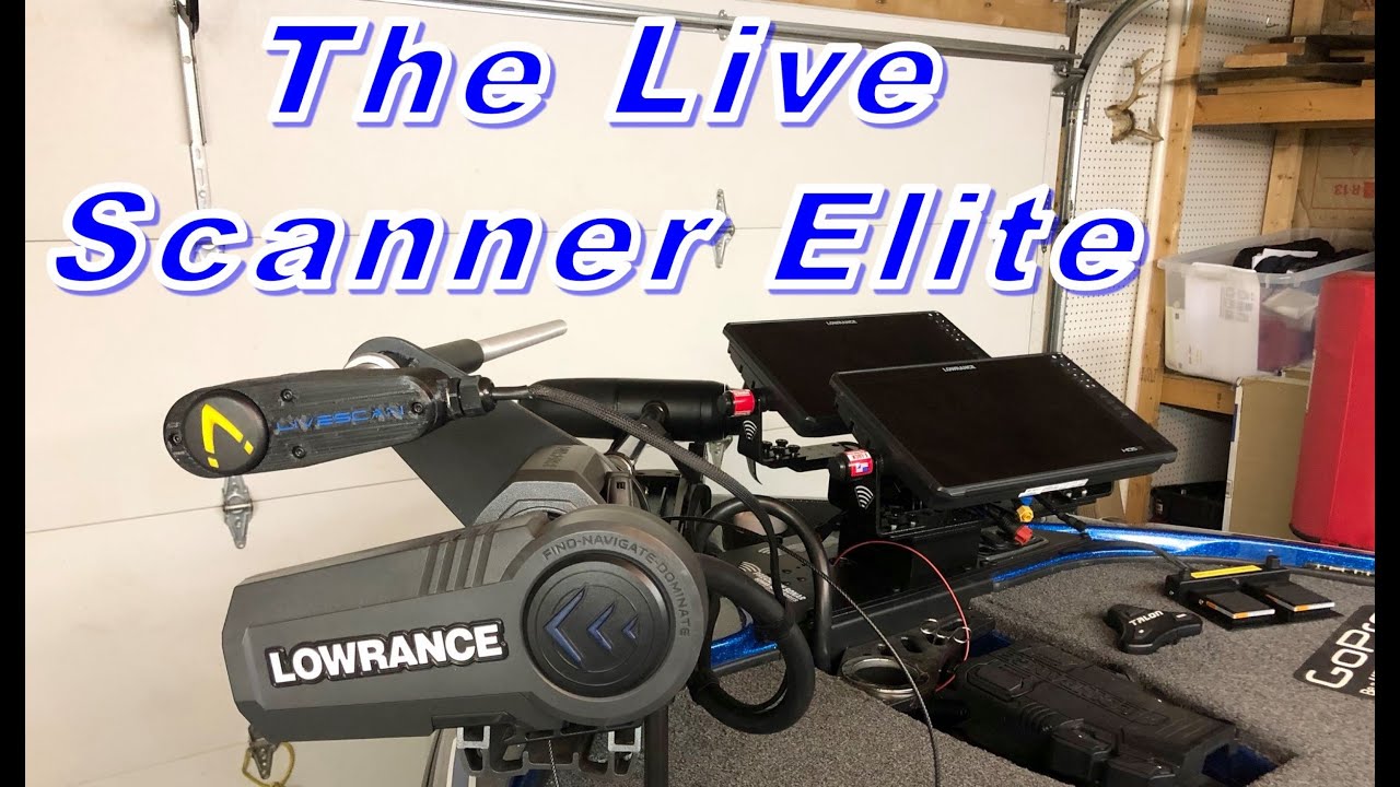 Крепление для троллингового мотора Live Scanner Pro Elite для Lowrance Active Target/Garmin LiveS...